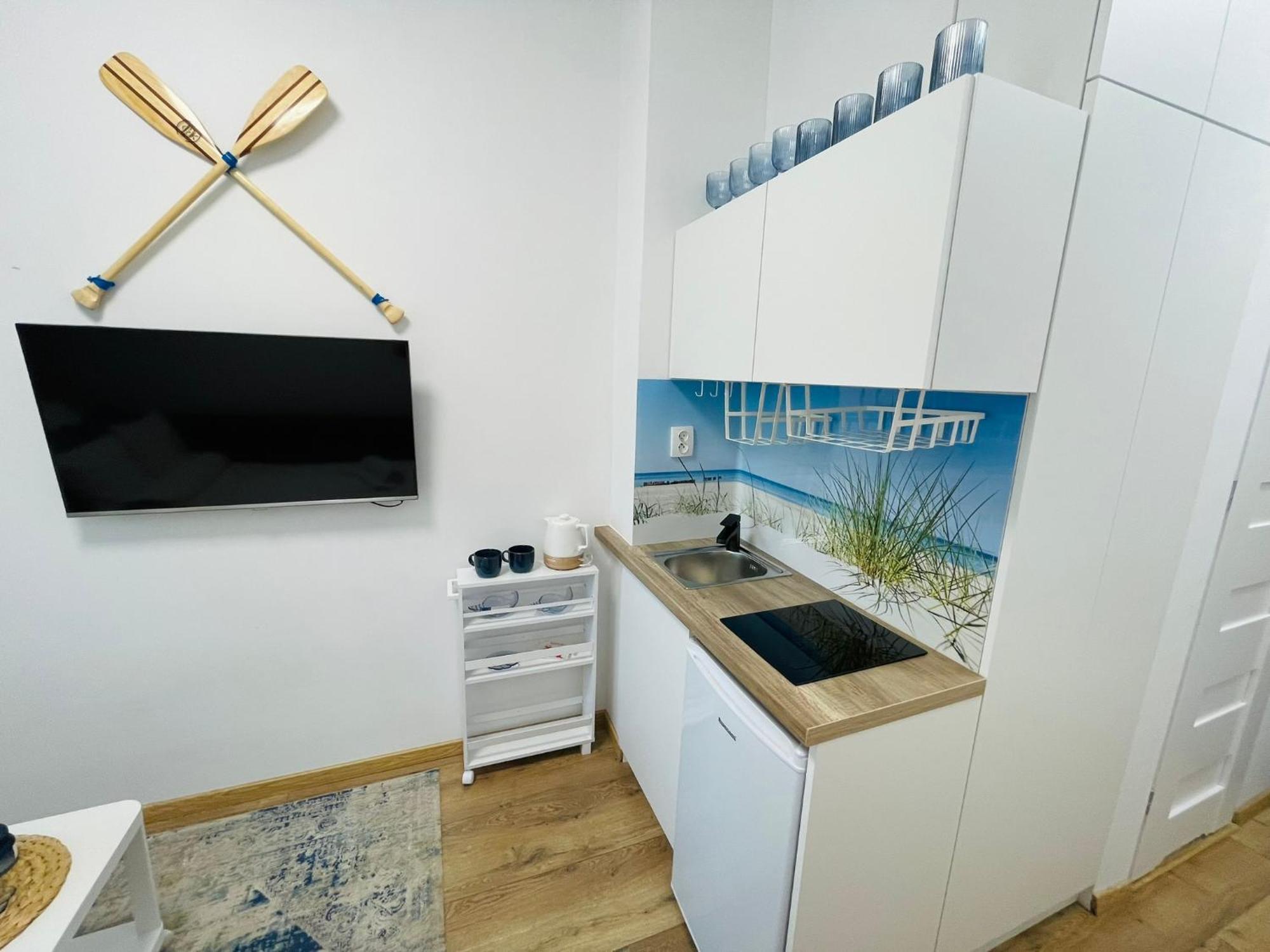 Mini Chrobrego Przy Plazy Z Loggia Apartman Sopot Kültér fotó