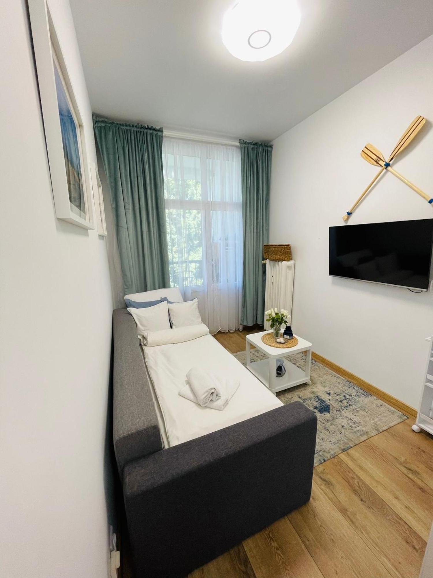Mini Chrobrego Przy Plazy Z Loggia Apartman Sopot Kültér fotó